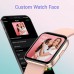 Fitniv Smart Watch, 1.4 Inch Touch Screen Smartwatch with Heart Rate Monitor, IP68 Waterproof Fitness Tracker Compatible with iPhone and Android Phones for Women Men